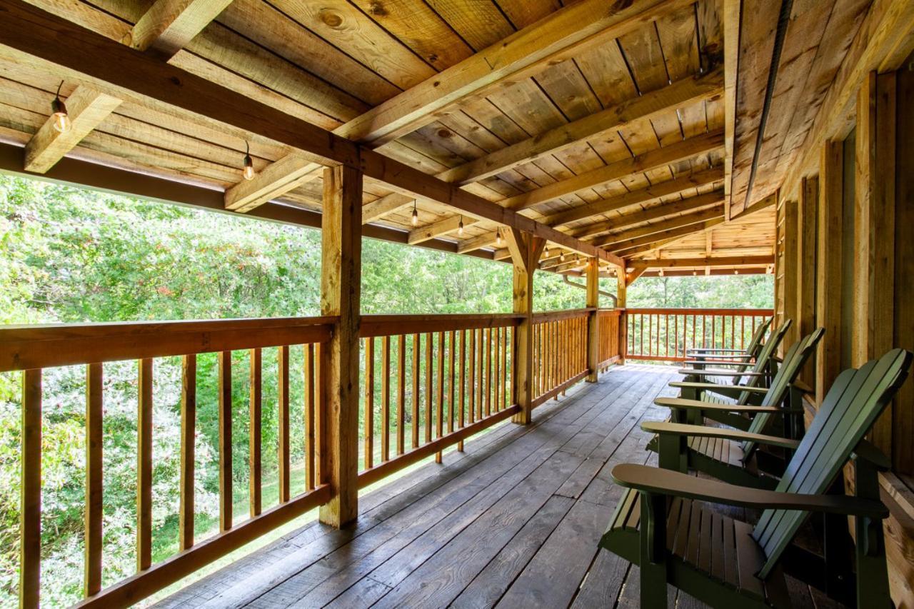 Forest Home Hot Tub Fire Pit Pool Table Pigeon Forge Luaran gambar