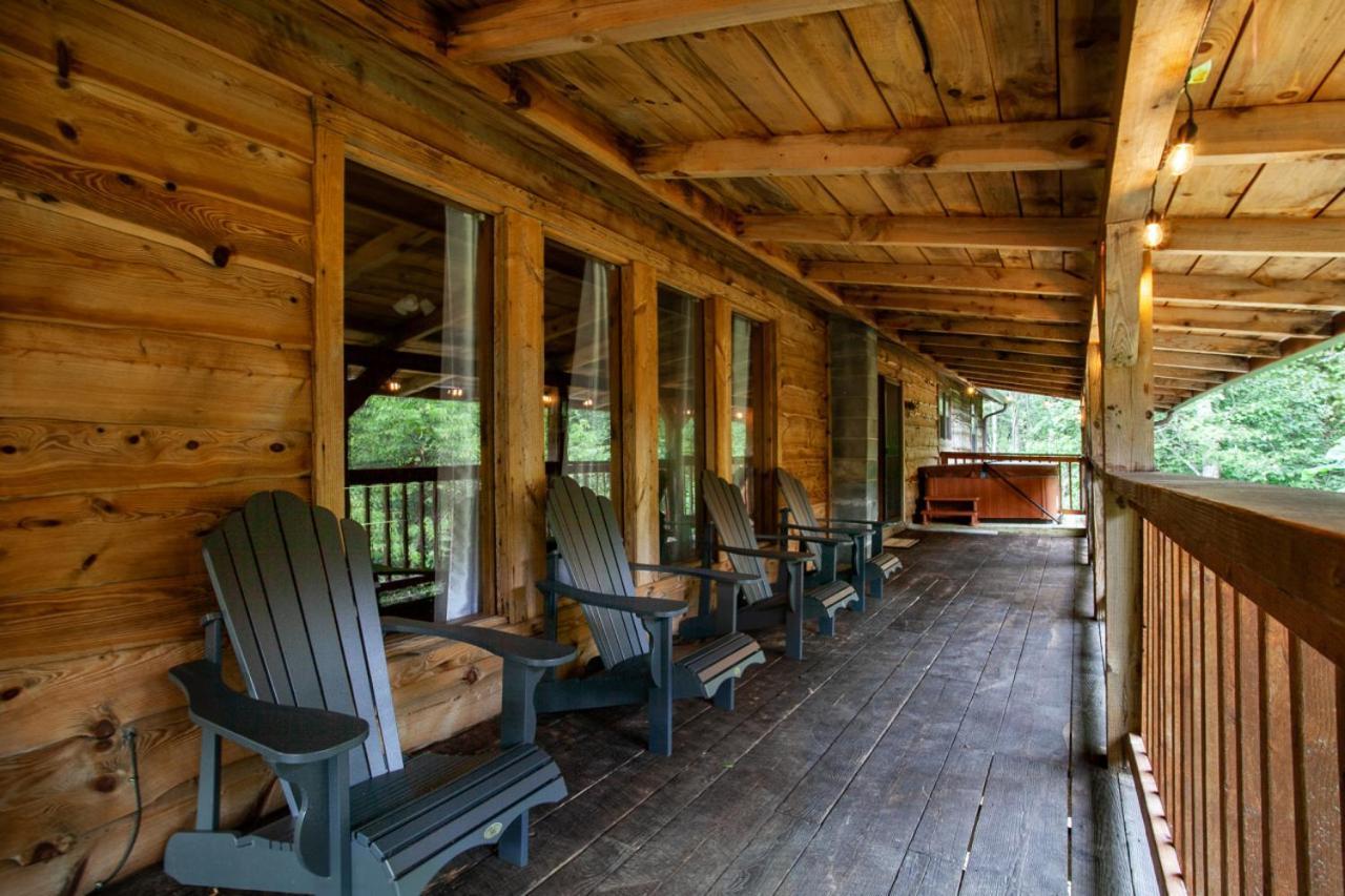 Forest Home Hot Tub Fire Pit Pool Table Pigeon Forge Luaran gambar